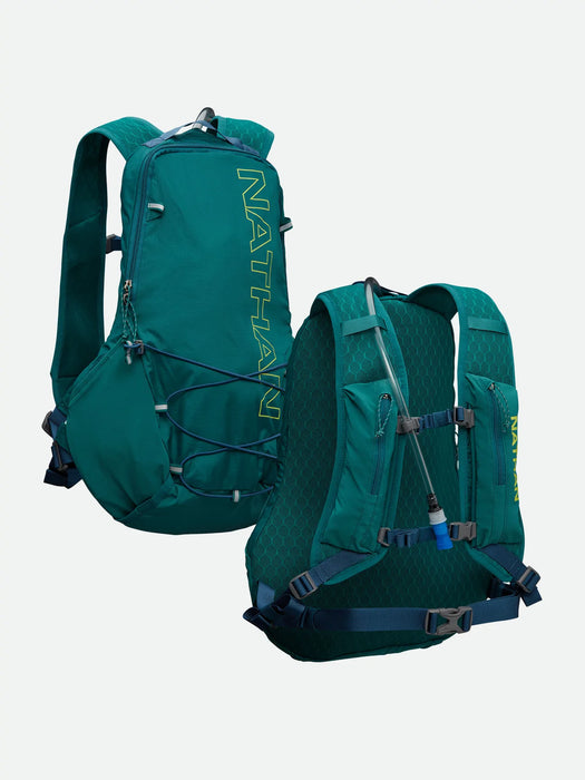 Crossover 10 Liter Hydration Pack (Storm Green/Finish Lime)