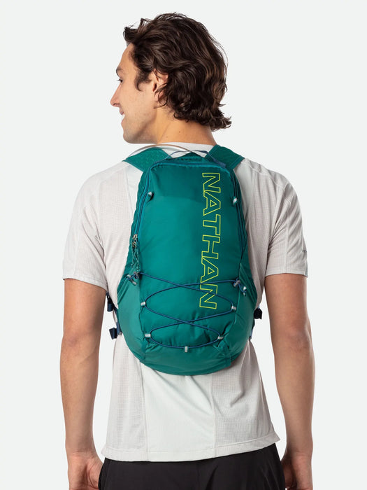 Crossover 10 Liter Hydration Pack (Storm Green/Finish Lime)