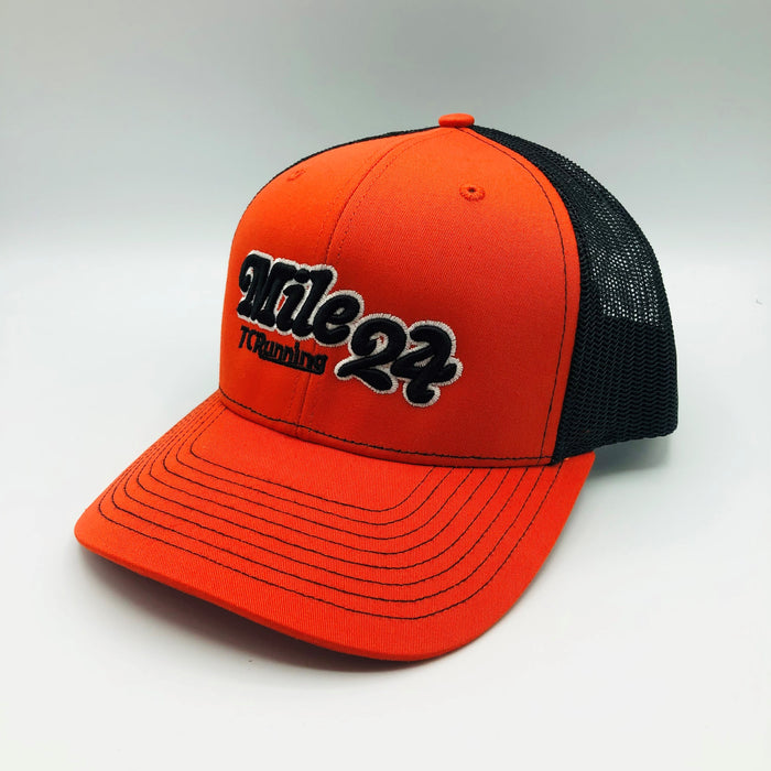 TCRC Mile 24 Cap (Orange/Black)