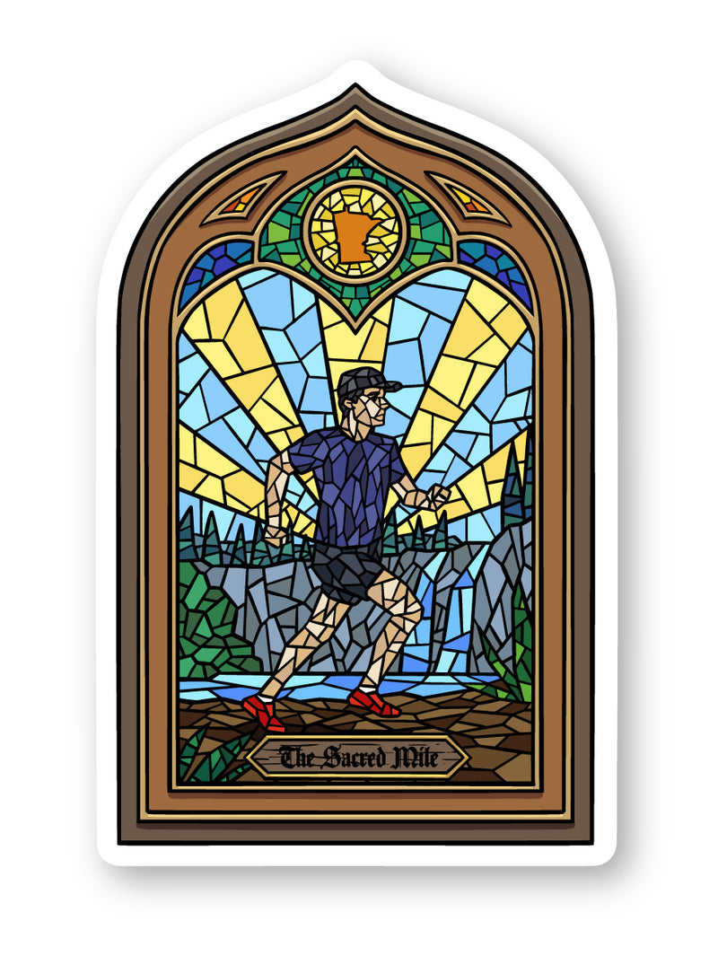 Sacred Mile Sticker