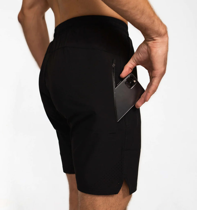 Men's Stride Short [8.5"] (Black)