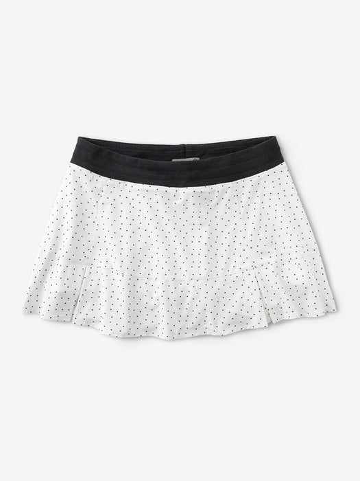 Women's Rhythm Skirt (126 - White Ace Dot)