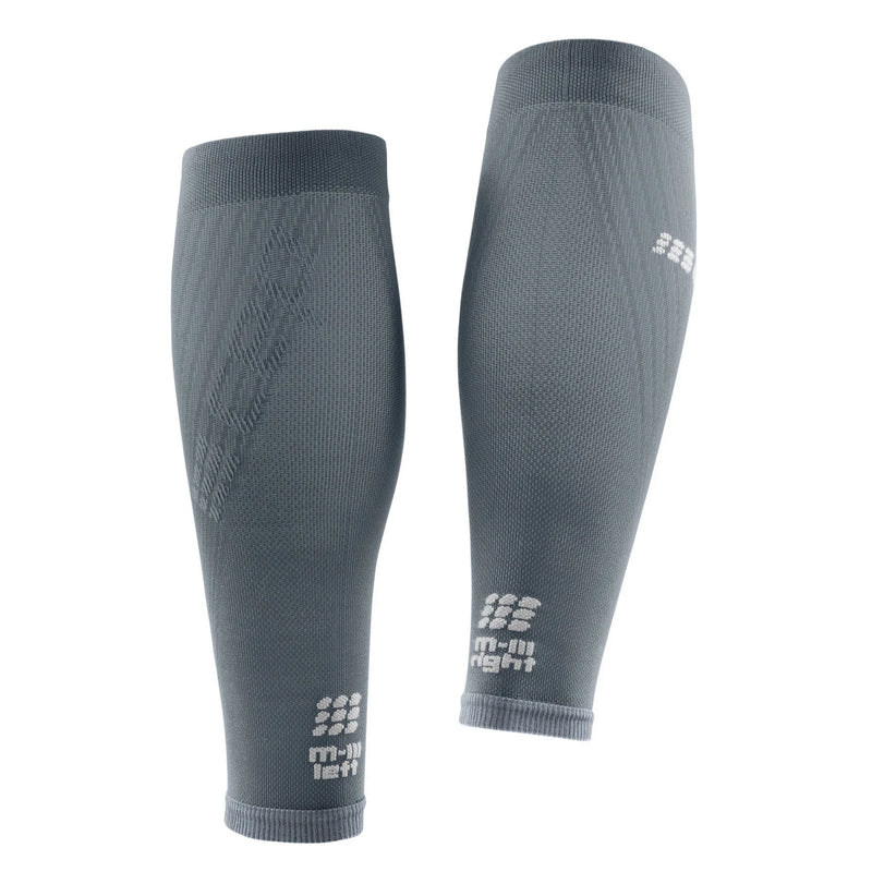 Women's Ultralight Compression Calf Sleeves (Grey/Light Grey)