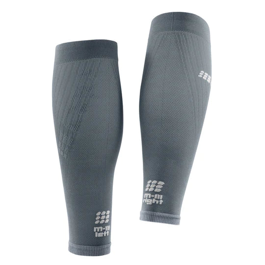 Men's Ultralight Compression Calf Sleeves (Grey/Light Grey)