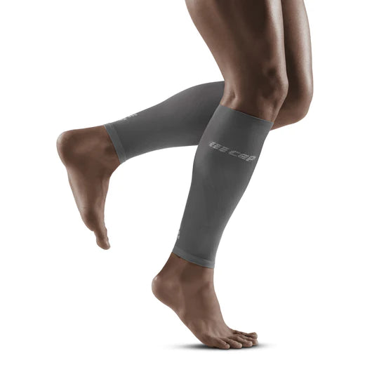 Men's Ultralight Compression Calf Sleeves (Grey/Light Grey)