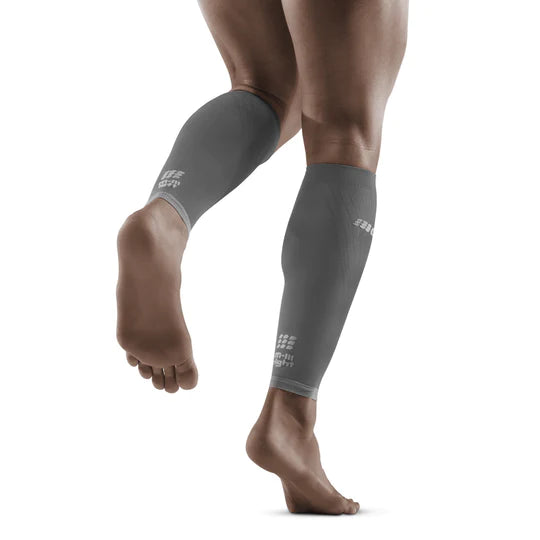 Men's Ultralight Compression Calf Sleeves (Grey/Light Grey)
