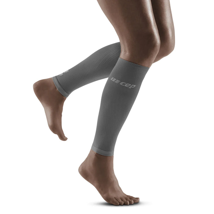 Women's Ultralight Compression Calf Sleeves (Grey/Light Grey) — TC