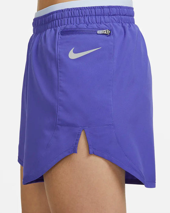 Nike Running Tempo 3 inch shorts in purple, ASOS