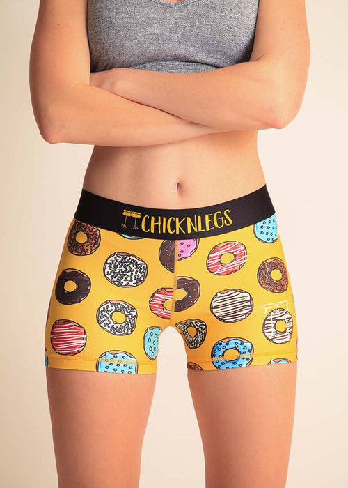Women's Salty Donuts 3" Compression Shorts