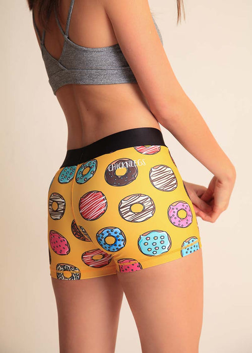 Women's Salty Donuts 3 Compression Shorts — TC Running Co