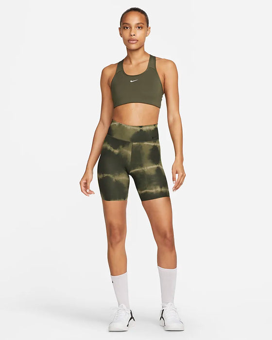 Nike Training Dri-FIT high support sports bra in khaki