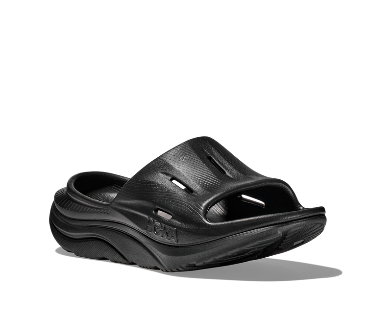 Unisex Ora Recovery Slide 3 (BBLC - Black/Black)
