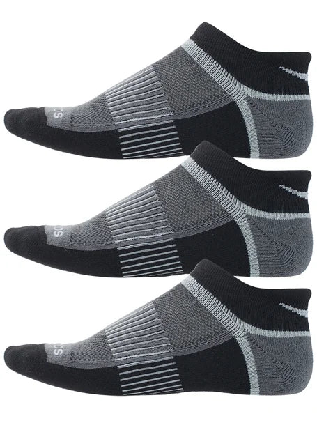 Inferno Ultralight No Show Socks 3-Pack (001 - Black)