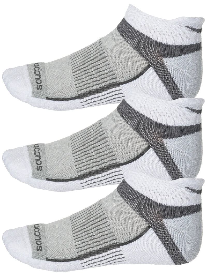 Inferno Ultralight No Show Socks 3-Pack (100 - White)