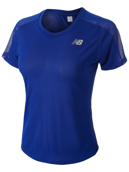 Women’s Impact Run Short Sleeve (MIB - marine blue)